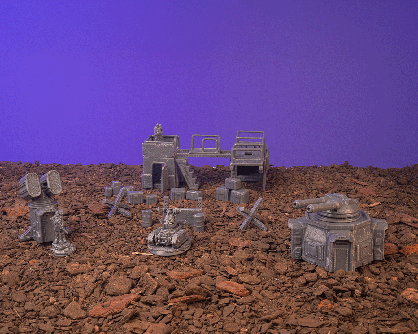 CYBERPUNK WARFARE - PROPS